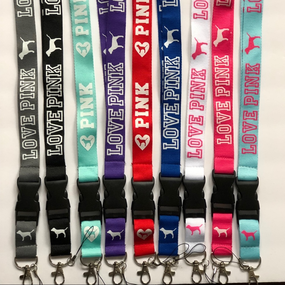 Bundle 5  Pink Lanyards